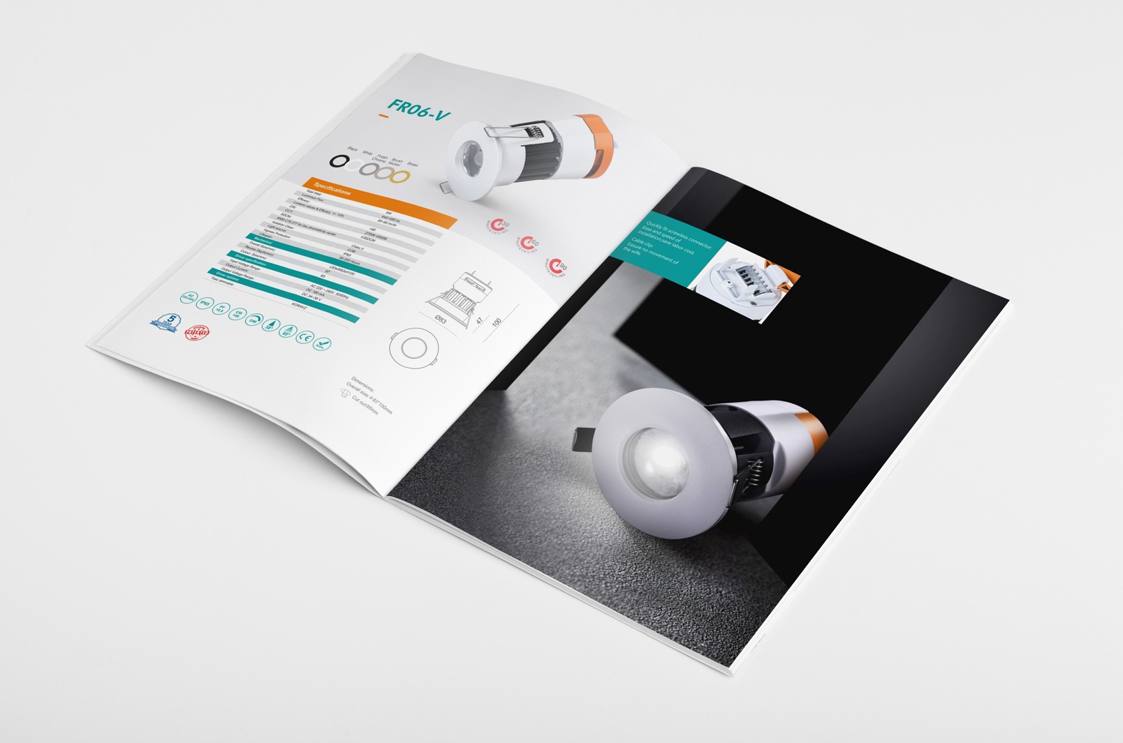 防火燈畫冊目錄設(shè)計