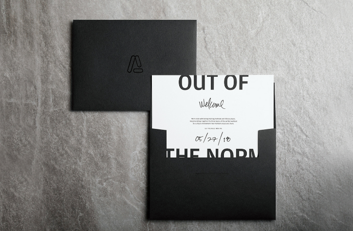 【Anatomy】精品健身房視覺品牌VI設計